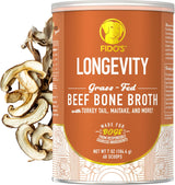 FIDO'S - Fido's Longevity Bone Broth for Dogs Turkey Tail + Maitake Mushroom 60 Servicios 184Gr. - The Red Vitamin MX - Suplementos Herbales Para Perros - {{ shop.shopifyCountryName }}