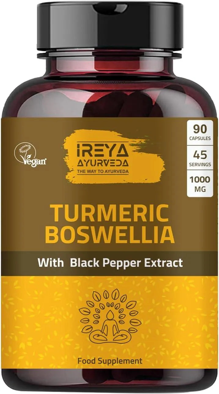 IREYA - Ireya Ayurveda Boswellia Extract 1000Mg. 90 Capsulas - The Red Vitamin MX - Suplementos Alimenticios - {{ shop.shopifyCountryName }}