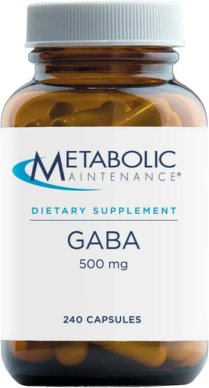 METABOLIC MANTENANCE - Metabolic Maintenance GABA 500Mg. 240 Capsulas - The Red Vitamin MX - Suplementos Alimenticios - {{ shop.shopifyCountryName }}