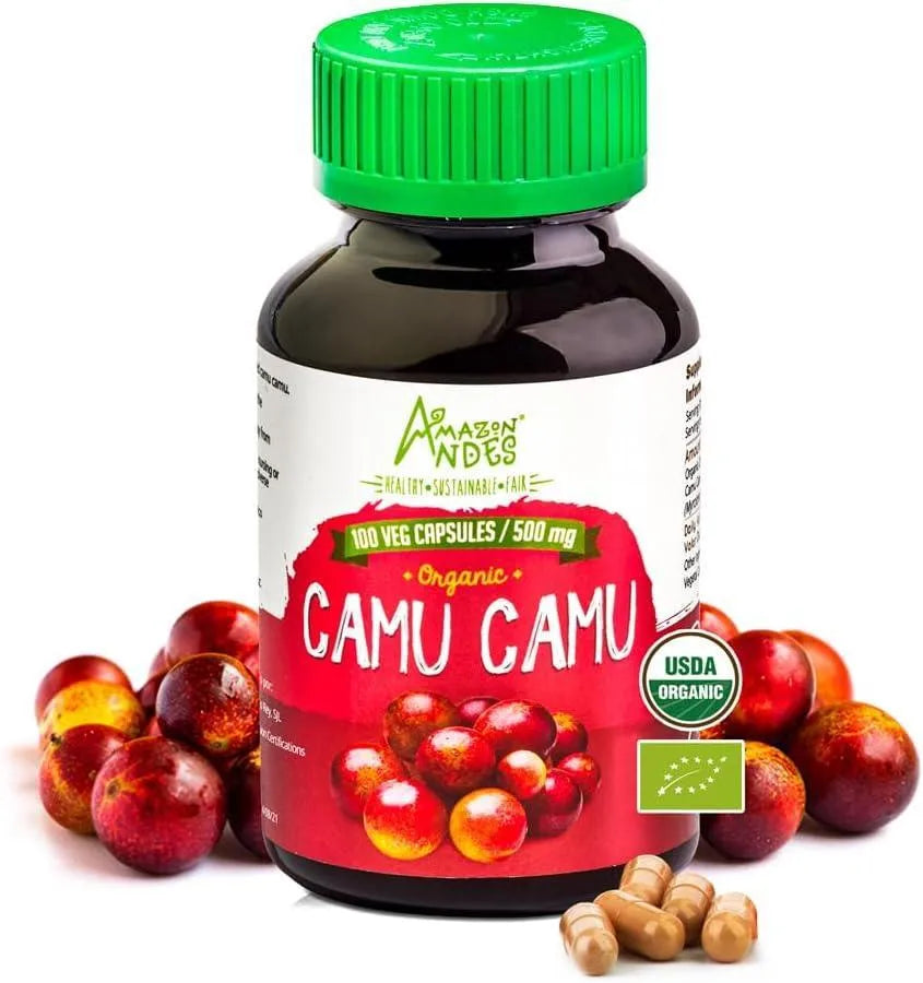 AMAZON ANDES - Amazon Andes Camu Camu 1500Mg. 100 Capsulas - The Red Vitamin MX - Suplementos Alimenticios - {{ shop.shopifyCountryName }}