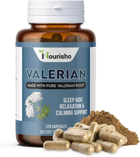 NOURISHO - Nourisho Valerian Root 500Mg. 120 Capsulas - The Red Vitamin MX - Suplementos Alimenticios - {{ shop.shopifyCountryName }}