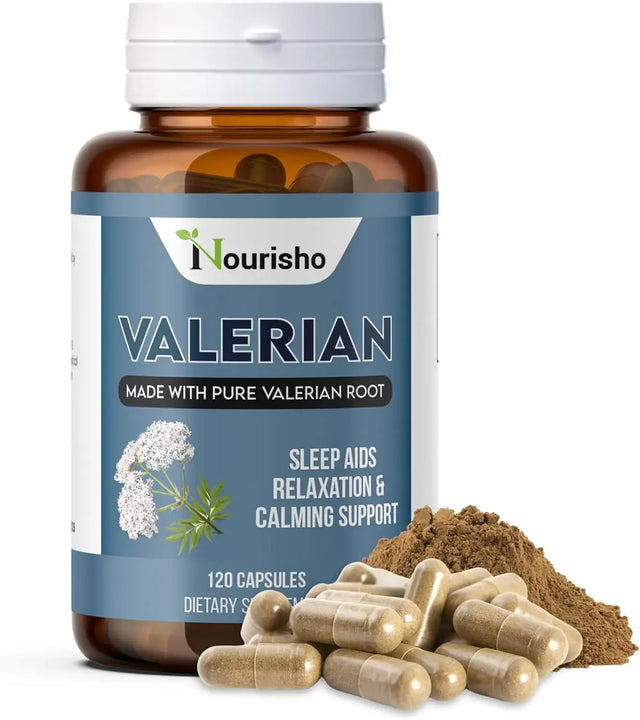 NOURISHO - Nourisho Valerian Root 500Mg. 120 Capsulas - The Red Vitamin MX - Suplementos Alimenticios - {{ shop.shopifyCountryName }}