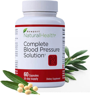 NEWPORT NATURAL HEALTH - Newport Natural Health Complete Blood Pressure Support 60 Capsulas - The Red Vitamin MX - Suplementos Alimenticios - {{ shop.shopifyCountryName }}