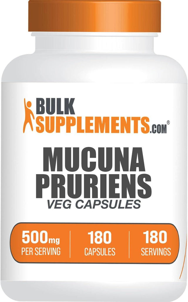 BULK SUPPLEMENTS - Bulk Supplements Mucuna Pruriens 500Mg. 180 Capsulas - The Red Vitamin MX - Suplementos Alimenticios - {{ shop.shopifyCountryName }}