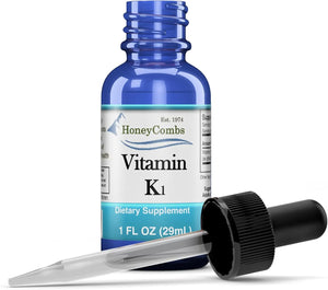 HONEYCOMBS - HoneyCombs Vitamin K1 Liquid 1 Fl.Oz. - The Red Vitamin MX - Suplementos Alimenticios - {{ shop.shopifyCountryName }}