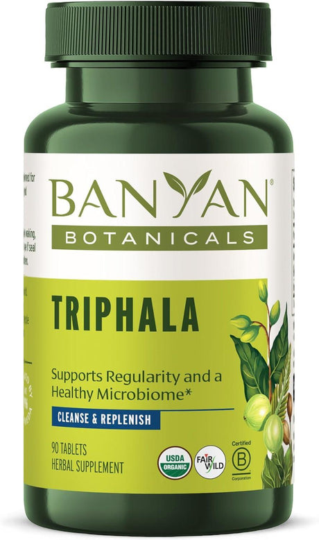 BANYAN - Banyan Botanicals Triphala 90 Tabletas - The Red Vitamin MX - Suplementos Alimenticios - {{ shop.shopifyCountryName }}