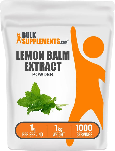 BULK SUPPLEMENTS - Bulk Supplements Lemon Balm Extract Powder 1 Kg. - The Red Vitamin MX - Suplementos Alimenticios - {{ shop.shopifyCountryName }}