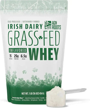 AGN ROOTS - AGN Roots Grass Fed Whey Protein Powder Isolate Unflavored 454Gr. - The Red Vitamin MX - Suplementos Alimenticios - {{ shop.shopifyCountryName }}
