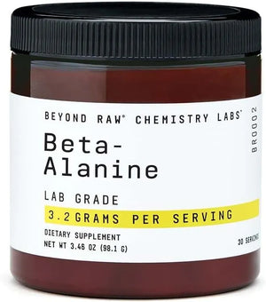 BEYOND RAW - BEYOND RAW Chemistry Labs Beta-Alanine Powder 30 Servicios 98Gr. - The Red Vitamin MX - Suplementos Alimenticios - {{ shop.shopifyCountryName }}