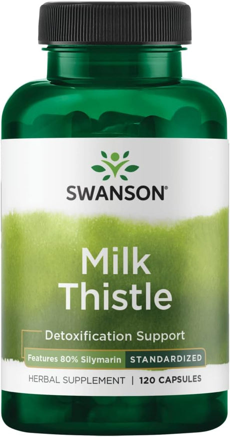 Swanson Milk Thistle 120 Capsulas - The Red Vitamin MX - Suplementos Alimenticios - SWANSON