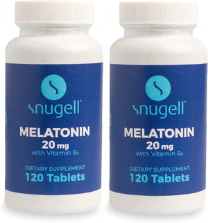 SNUGELL - Snugell Melatonin 20Mg. 120 Tabletas 2 Pack - The Red Vitamin MX - Suplementos Alimenticios - {{ shop.shopifyCountryName }}