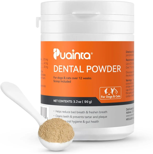 PUAINTA - PUAINTA Dog Teeth Cleaning Powder 90Gr. - The Red Vitamin MX - Cuidado Dental Para Perros - {{ shop.shopifyCountryName }}