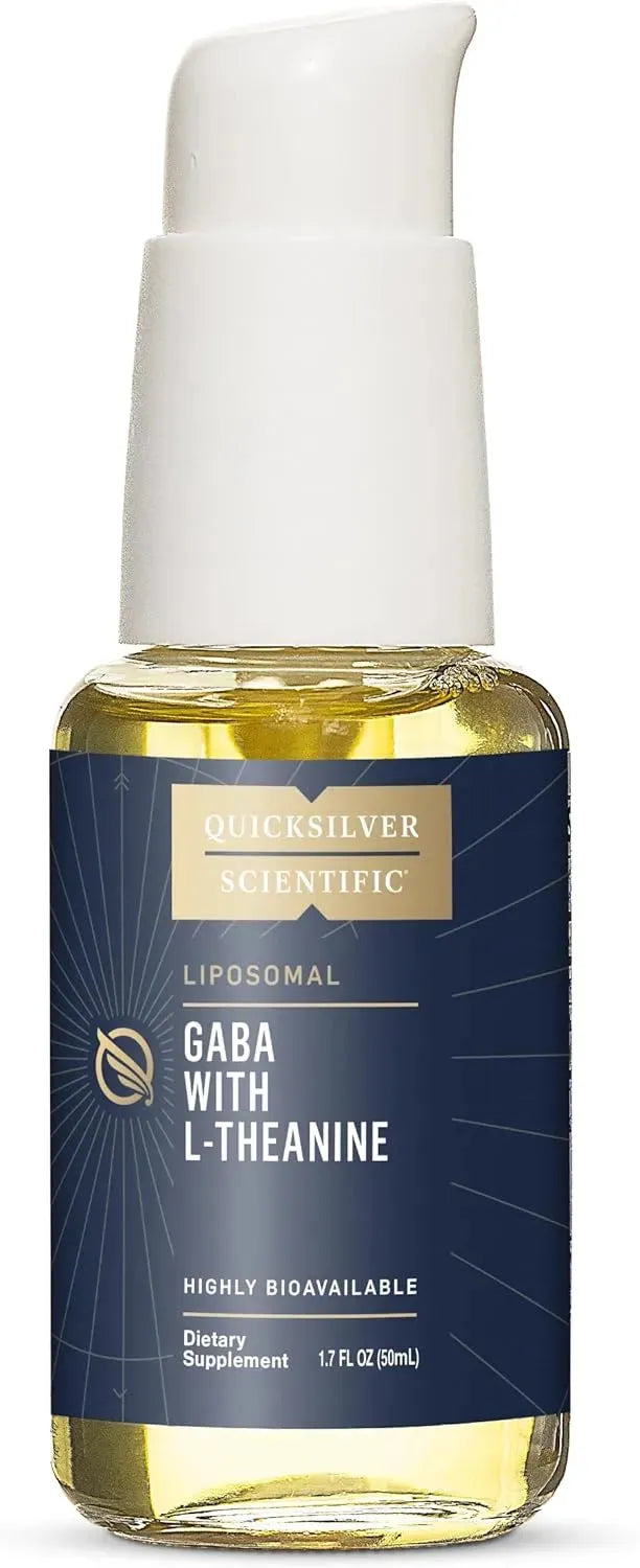 QUICKSILVER SCIENTIFIC - Quicksilver Scientific Liposomal GABA with L Theanine 50Ml. - The Red Vitamin MX - Suplementos Alimenticios - {{ shop.shopifyCountryName }}