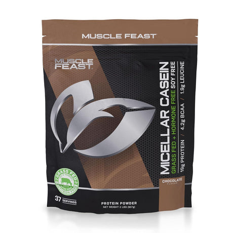 MUSCLE FEAST - Muscle Feast Micellar Casein Protein Chocolate 907Gr. - The Red Vitamin MX - Suplementos Alimenticios - {{ shop.shopifyCountryName }}