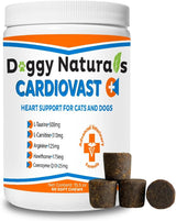 Doggy Naturals CardioVast Cardio Support and Cardio Strength Supplement for Dog 60 Masticables