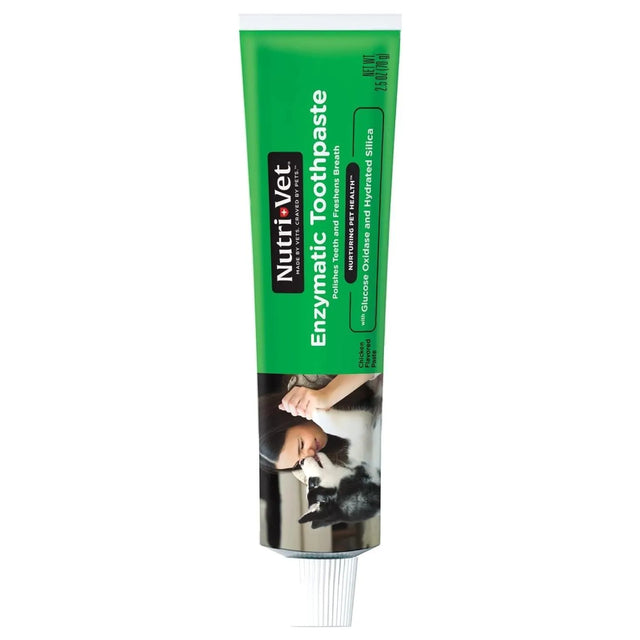 NUTRI-VET - Nutri-Vet Enzymatic Toothpaste for Dogs 2.5 Oz. - The Red Vitamin MX - Cuidado Dental Para Perros - {{ shop.shopifyCountryName }}