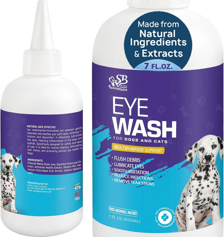 SPANIELBUNS - Spanielbuns Dog Eye Drops 200Ml. - The Red Vitamin MX - Cuidado De Los Ojos De Los Perros - {{ shop.shopifyCountryName }}