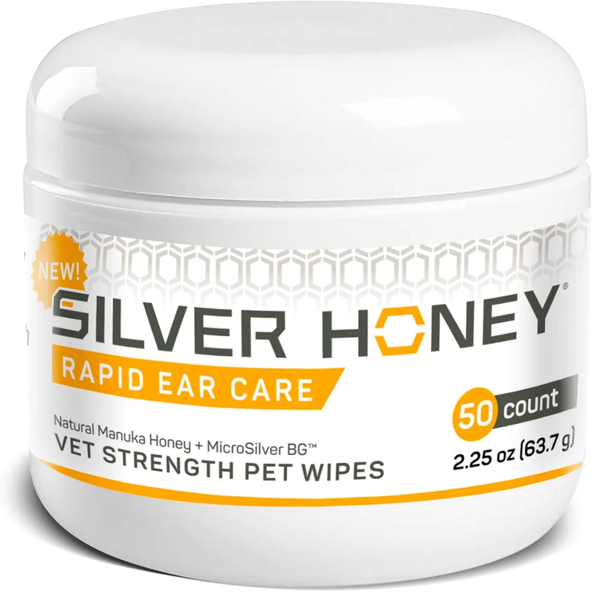 ABSORBINE - Absorbine Silver Honey Rapid Ear Care Vet Strength Pet Wipes 50 Toallitas - The Red Vitamin MX - Cuidado Del Oído De Perros - {{ shop.shopifyCountryName }}