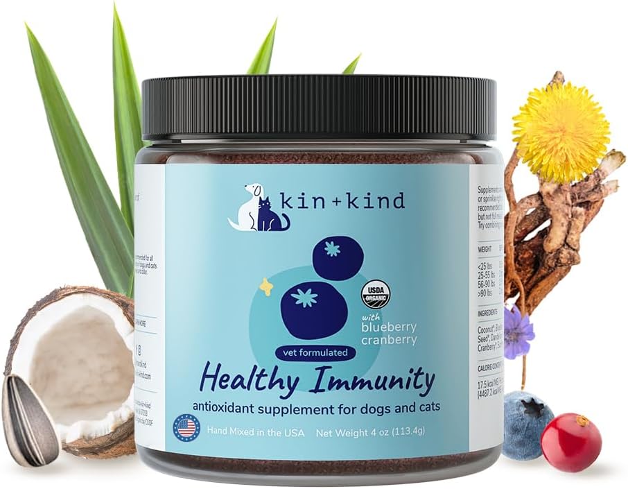 kin+kind Healthy Immunity Dog Supplement Powder 113Gr.