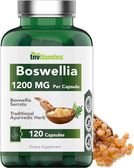 TNTVITAMINS - tnvitamins Boswellia Serrata Herbal Extract 1200Mg. 120 Capsulas - The Red Vitamin MX - Suplementos Alimenticios - {{ shop.shopifyCountryName }}