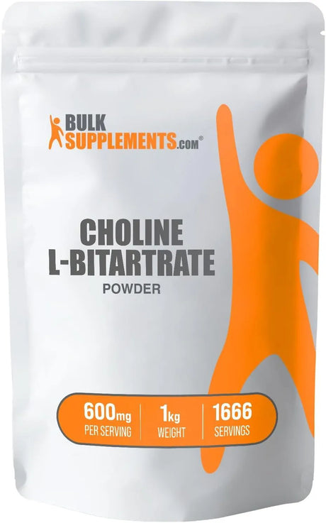 BULK SUPPLEMENTS - Bulk Supplements Choline Bitartrate Powder 1 Kg. - The Red Vitamin MX - Suplementos Alimenticios - {{ shop.shopifyCountryName }}