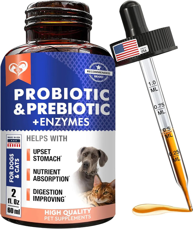 BELOVED PETS - Beloved Pets Probiotics & Prebiotics with Enzymes for Dogs and Cats 2 Fl.Oz. - The Red Vitamin MX - Probióticos Para Perros - {{ shop.shopifyCountryName }}