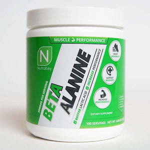 NUTRAKEY - NutraKey Beta Alanine Powder 100 Servicios 300Gr. - The Red Vitamin MX - Suplementos Alimenticios - {{ shop.shopifyCountryName }}