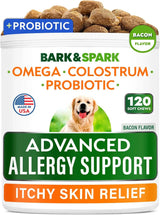 BARK&SPARK - BARK&SPARK Advanced Dog Allergy Itch Relief Chews Bacon 120 Masticables - The Red Vitamin MX - Remedios Para La Picazón De Perros - {{ shop.shopifyCountryName }}