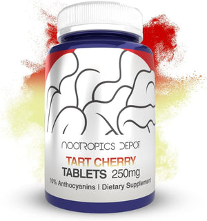 Nootropics Depot Tart Cherry Extract 250Mg. 120 Tabletas