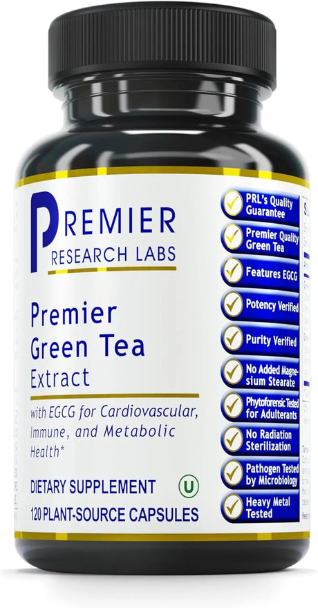 PREMIER RESEARCH LABS - Premier Research Labs Premier Green Tea Extract 120 Capsulas - The Red Vitamin MX - Suplementos Alimenticios - {{ shop.shopifyCountryName }}