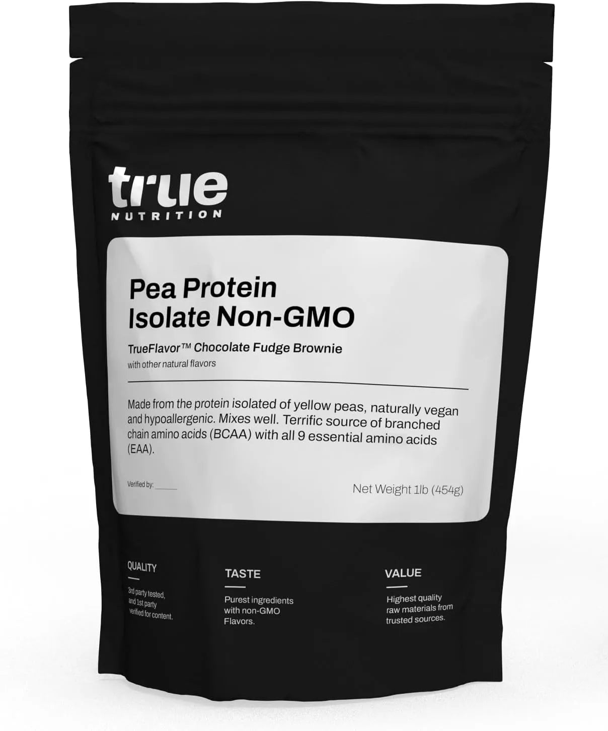 TRUE NUTRITION - True Nutrition Pea Protein Powder Isolate Chocolate Fudge Brownie 454Gr. - The Red Vitamin MX - Suplementos Alimenticios - {{ shop.shopifyCountryName }}