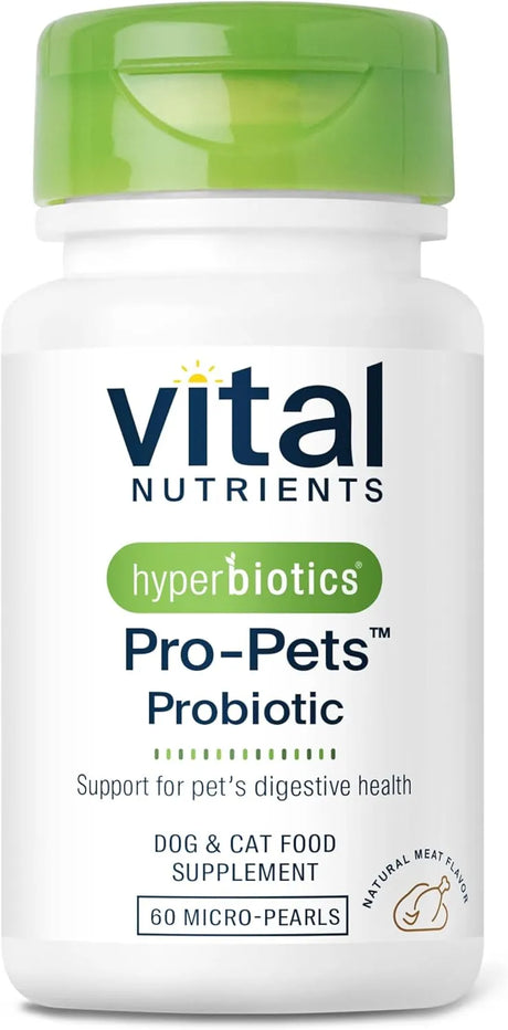 VITAL NUTRIENTS - Vital Nutrients Pro Pets Probiotics for Dogs and Cats 60 Tabletas - The Red Vitamin MX - Probióticos Para Perros - {{ shop.shopifyCountryName }}
