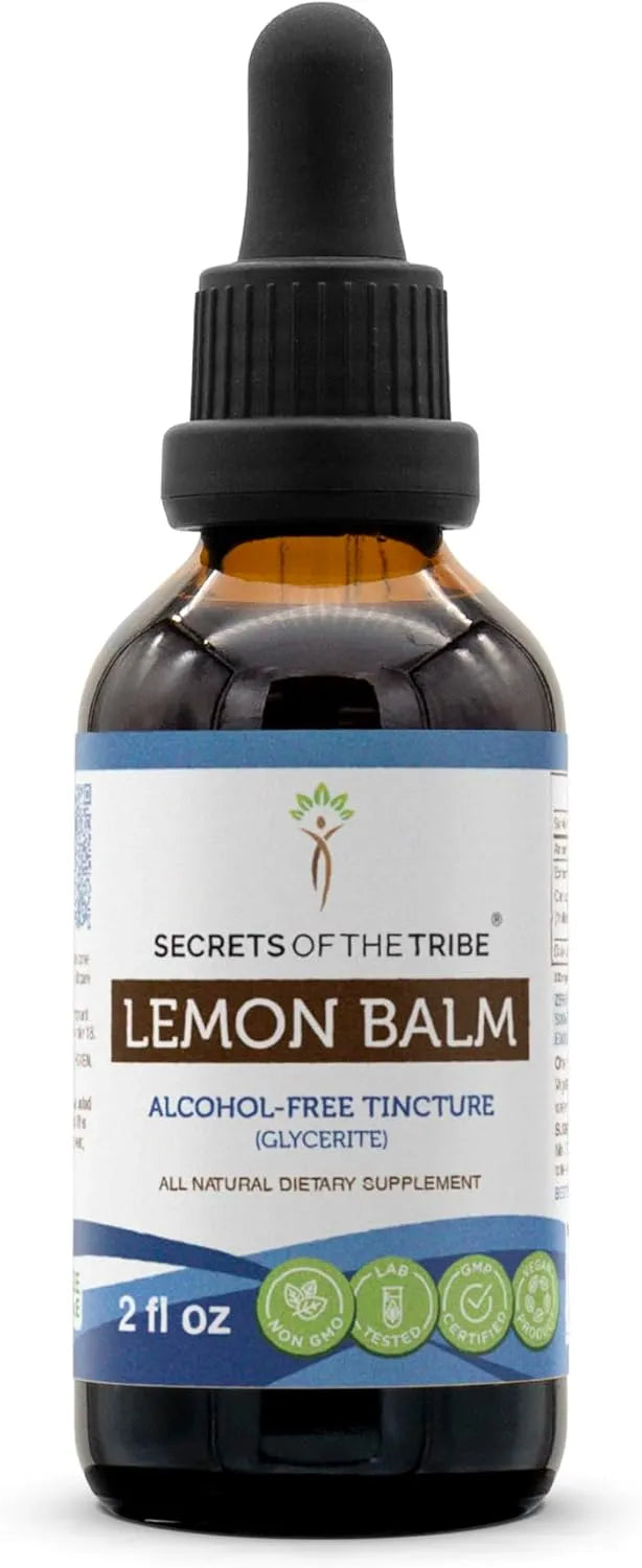 SECRETS OF THE TRIBE - Secrets of the Tribe Lemon Balm Tincture 2 Fl.Oz. - The Red Vitamin MX - Suplementos Alimenticios - {{ shop.shopifyCountryName }}