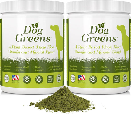 DOG GREENS - Dog Greens Superfood Multivitamin Powder 340Gr. 2 Pack - The Red Vitamin MX - Multivitamínicos Para Perros - {{ shop.shopifyCountryName }}