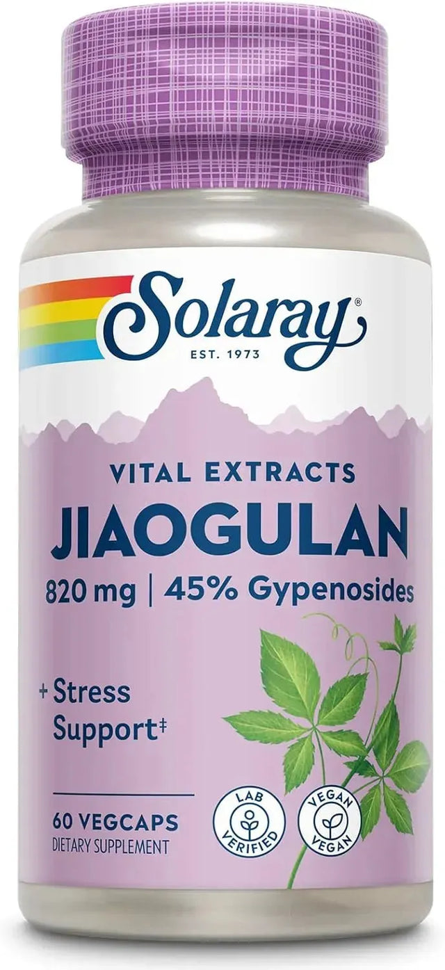 SOLARAY - SOLARAY Jiaogulan Root 60 Capsulas - The Red Vitamin MX - Suplementos Alimenticios - {{ shop.shopifyCountryName }}