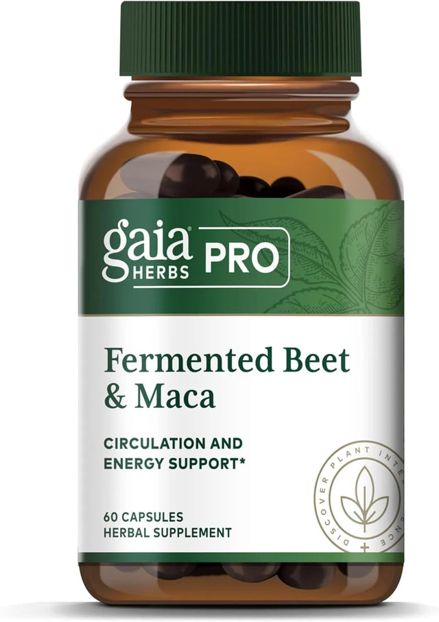 GAIA HERBS - Gaia Herbs Pro Fermented Beet and Maca 60 Capsulas - The Red Vitamin MX - Suplementos Alimenticios - {{ shop.shopifyCountryName }}