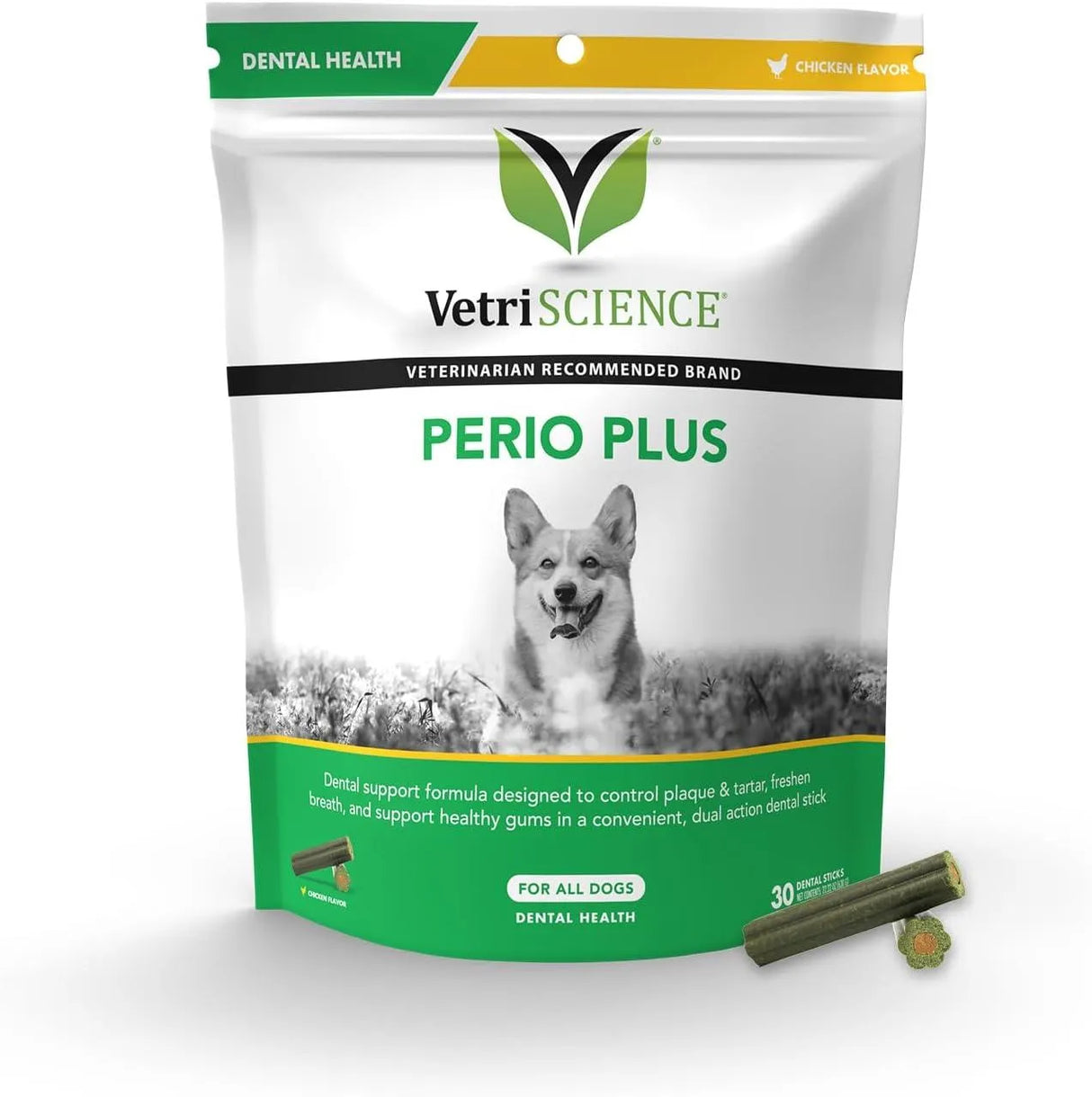 VETRISCIENCE - VetriScience Perio Plus Dental Sticks for Dogs 30 Piezas - The Red Vitamin MX - Cuidado Dental Para Perros - {{ shop.shopifyCountryName }}