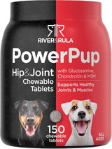 HORBAACH - Horbaach Power Pup Hip and Joint Supplement for Dogs 150 Tabletas Masticables - The Red Vitamin MX - Cuidado De Cadera Y Articulaciones Para Perros - {{ shop.shopifyCountryName }}