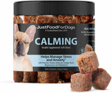 JUSTFOODFORDOGS - JustFoodForDogs Calming Supplement for Dogs Soft Chew 45 Masticables - The Red Vitamin MX - Relajantes Para Perros - {{ shop.shopifyCountryName }}