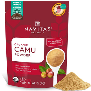 NAVITAS - Navitas Organics Camu Camu Powder 85Gr. - The Red Vitamin MX - Suplementos Alimenticios - {{ shop.shopifyCountryName }}