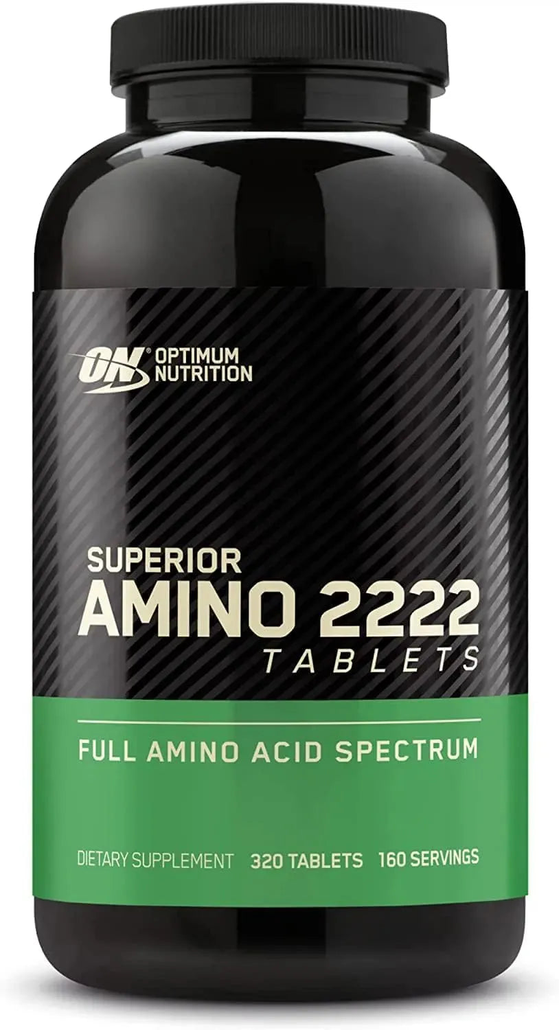 OPTIMUM NUTRITION - Optimum Nutrition Superior Amino 2222 320 Tabletas - The Red Vitamin MX - Suplementos Alimenticios - {{ shop.shopifyCountryName }}