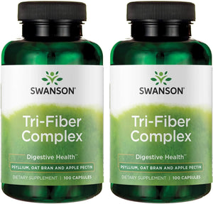 SWANSON - Swanson Tri-Fiber Complex 100 Capsulas 2 Pack - The Red Vitamin MX - Suplementos Alimenticios - {{ shop.shopifyCountryName }}