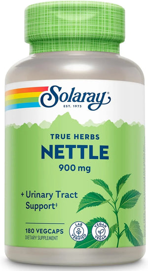 SOLARAY - Solaray Nettle Leaf 900Mg. 180 Capsulas - The Red Vitamin MX - Suplementos Alimenticios - {{ shop.shopifyCountryName }}