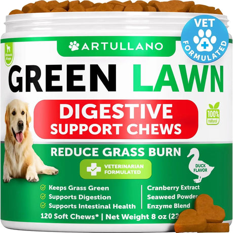 ARTULLANO - Artullano Grass Burn Spot Chews for Dogs 120 Masticables - The Red Vitamin MX - Salud De Tracto Urinario Para Perros - {{ shop.shopifyCountryName }}