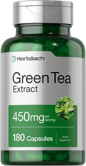 HORBAACH - Horbaach Green Tea Extract 450Mg. 180 Capsulas - The Red Vitamin MX - Suplementos Alimenticios - {{ shop.shopifyCountryName }}