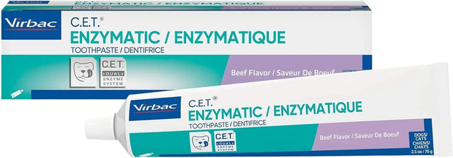 VIRBAC - Virbac C.E.T. Enzymatic Toothpaste Beef Flavor 2.5 Oz. - The Red Vitamin MX - Cuidado Dental Para Perros - {{ shop.shopifyCountryName }}