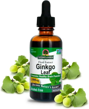 NATURE´S ANSWER - Nature's Answer Alcohol-Free Ginkgo Leaf 2 Fl.Oz. - The Red Vitamin MX - Suplementos Alimenticios - {{ shop.shopifyCountryName }}