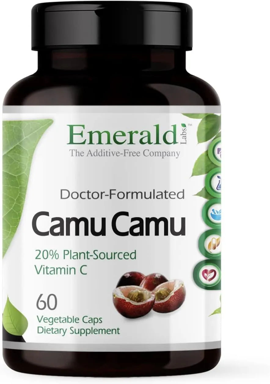 EMERALD LABS - EMERALD LABS Camu Camu Extract 60 Capsulas - The Red Vitamin MX - Suplementos Alimenticios - {{ shop.shopifyCountryName }}