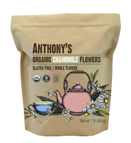 ANTHONY´S - Anthony's Organic Chamomile Flowers 454Gr. - The Red Vitamin MX - Suplementos Alimenticios - {{ shop.shopifyCountryName }}