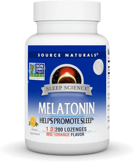 SOURCE NATURALS - Source Naturals Melatonin 1Mg. 200 Tabletas - The Red Vitamin MX - Suplementos Alimenticios - {{ shop.shopifyCountryName }}